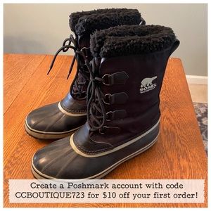 SOREL Men's 1964 Pac Nylon Snow Boot - Black Tusk